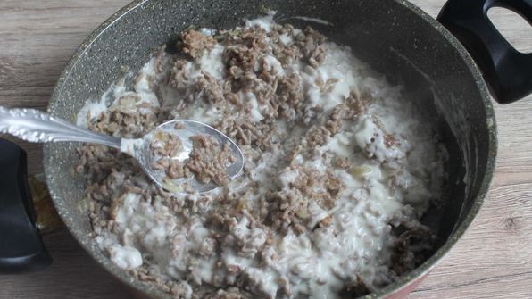 самса с картошкой и фаршем