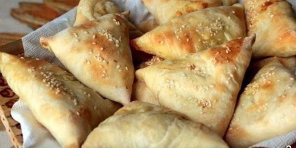 Рецепт самсы с курицей и сыром