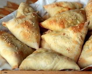 Самса с курицей и сыром