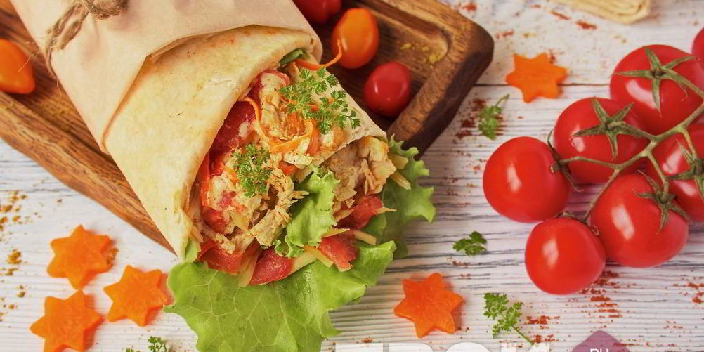 Рецепт домашней шаурмы с курицей