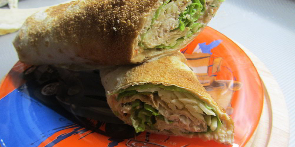 Рецепт домашней шаурмы с сыром