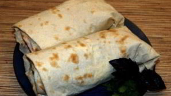 шаурма с грибами и курицей