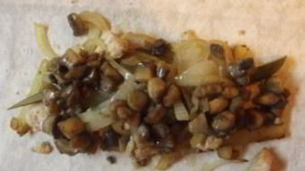 шаурма с грибами