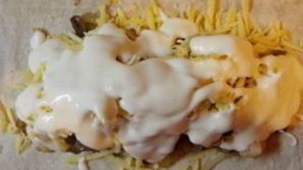 шаурма с грибами