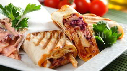 Шаурма с курицей