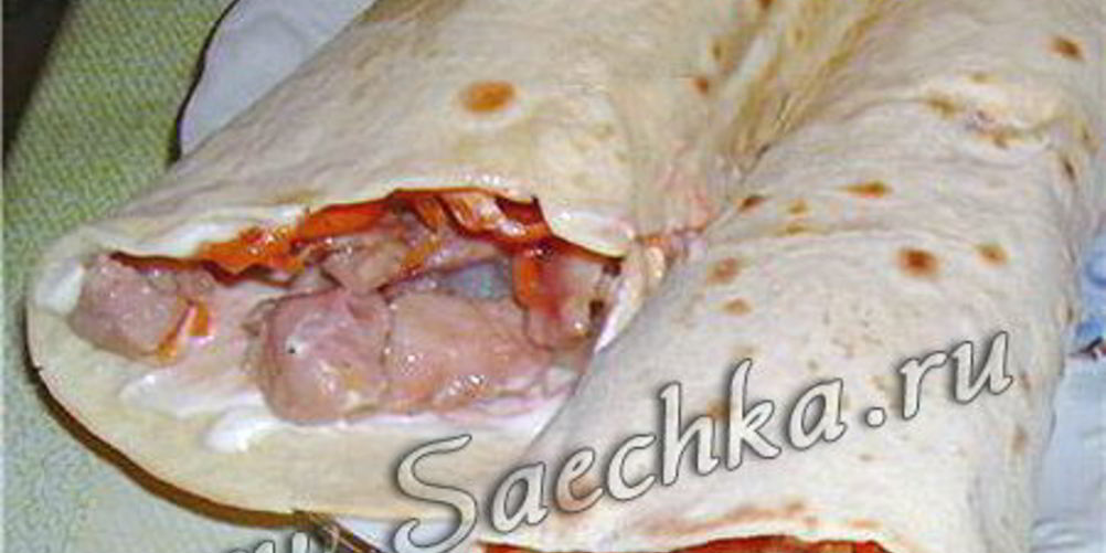 Рецепт шаурмы