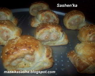 Сосиски в тесте