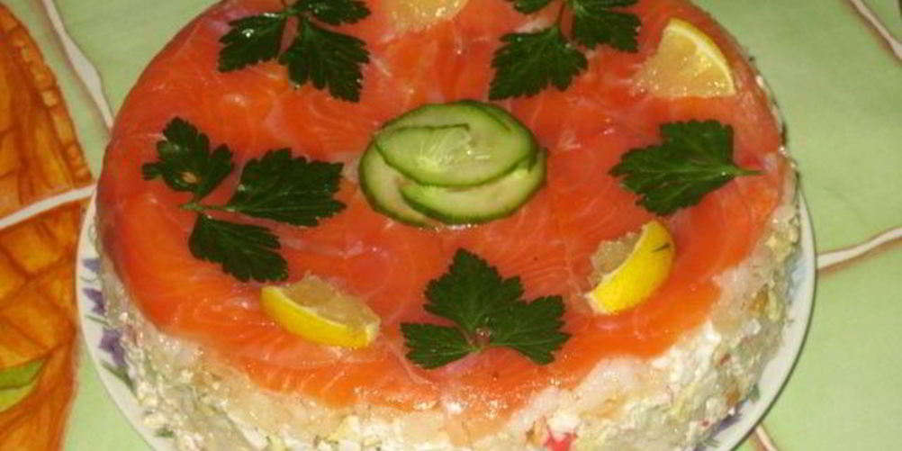 Рецепт суш-торта