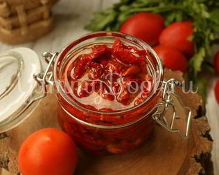 Вяленые помидоры в электросушилке