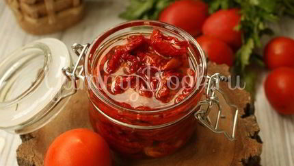 Вяленые помидоры в электросушилке