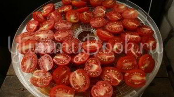 вяленые помидоры в электросушилке