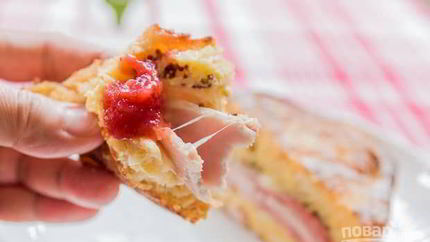 Монте-Кристо сэндвич с ветчиной