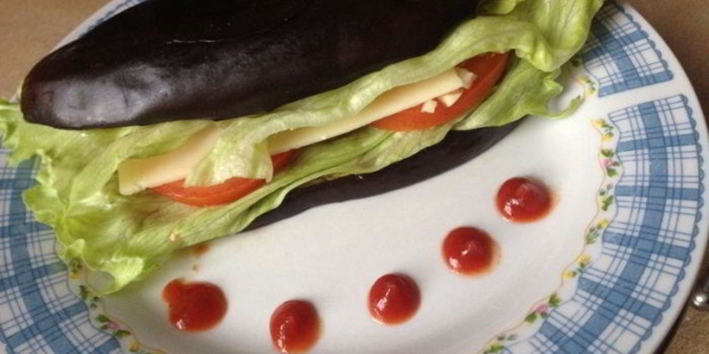 Рецепт сэндвича из баклажана