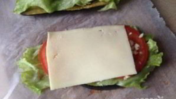 сэндвич из баклажана