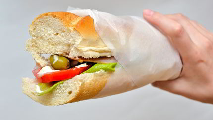 Сэндвич из Сабвей