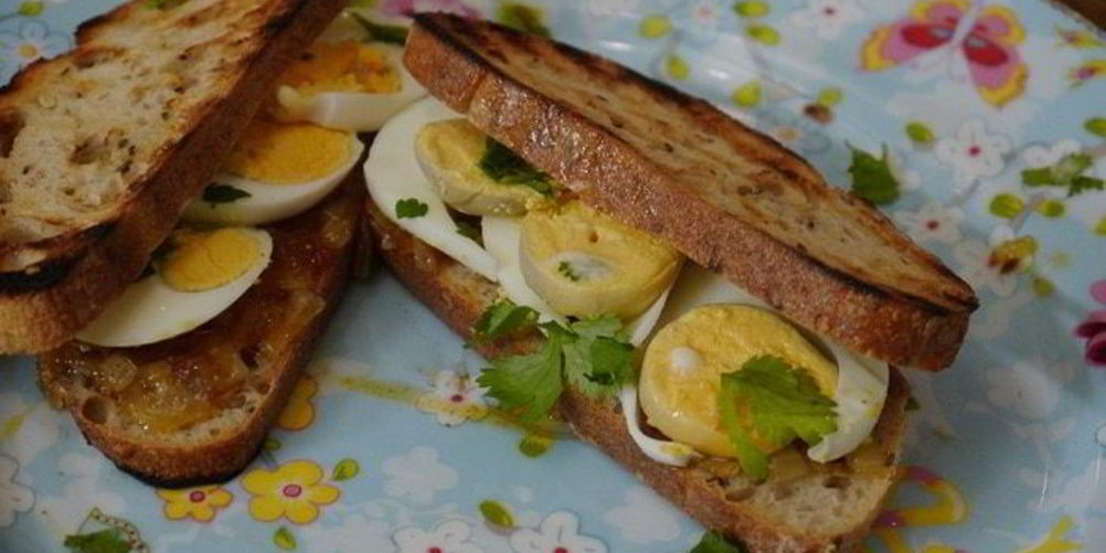 Рецепт сэндвича по-индийски