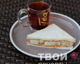 Сэндвич с бананом