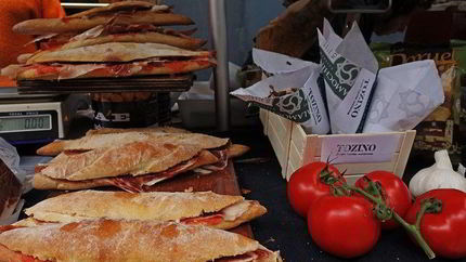 Сэндвич с хамоном