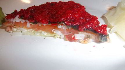 Сэндвич с лососем