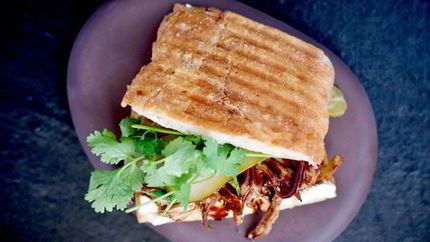 Сэндвич со свининой барбекю