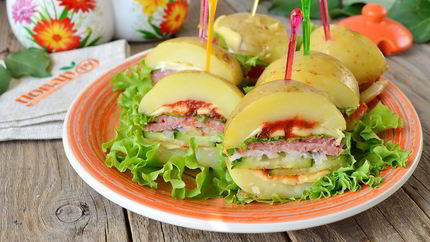 Сэндвичи из картофеля