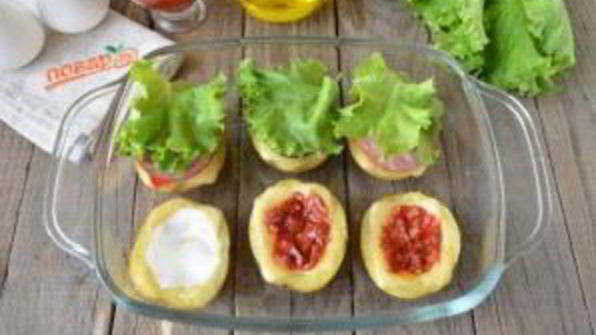 сэндвичи из картофеля