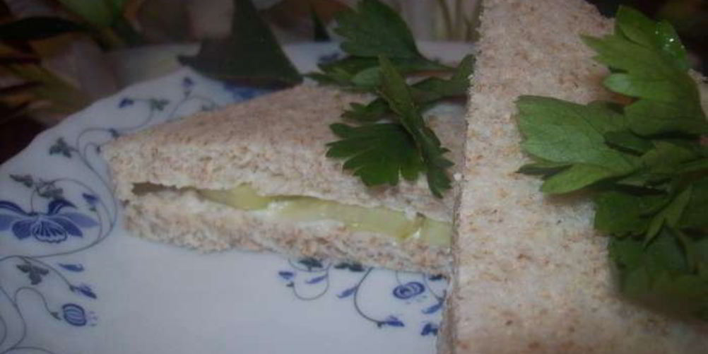 Рецепт сэндвичей с огурцом