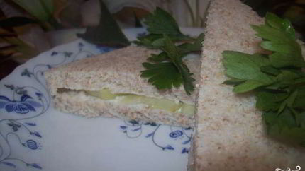 Сэндвичи с огурцом