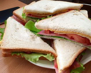 Сэндвичи с омлетом