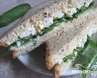 Сэндвичи с яйцом