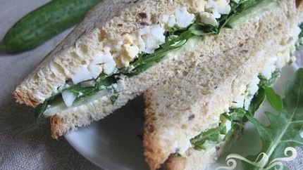 Сэндвичи с яйцом