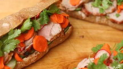 Сэндвичи со свининой по-вьетнамски