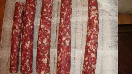 Сырокопченая колбаса