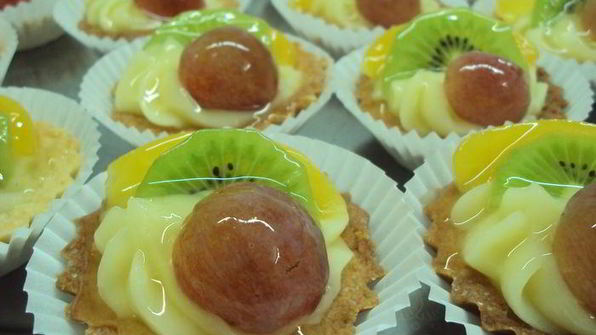 фруктовая тарталетка к чаю