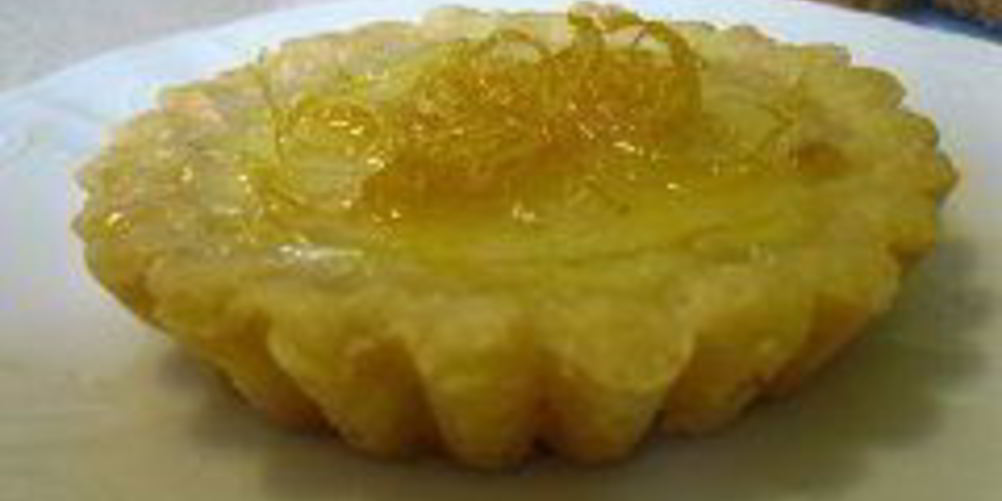 Рецепт лимонных тарталеток