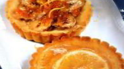 Мини-тарталетки с лимонами и апельсинами