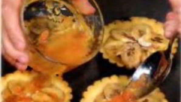 мини-тарталетки с лимонами и апельсинами