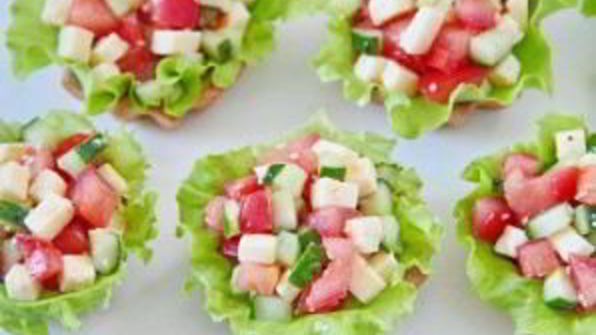 овощные тарталетки