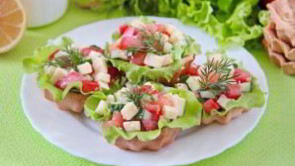 овощные тарталетки