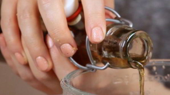 овсяные тарталетки с клубникой и ревенем