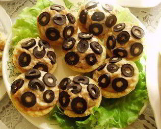 Пате в тарталетке