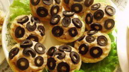 Пате в тарталетке