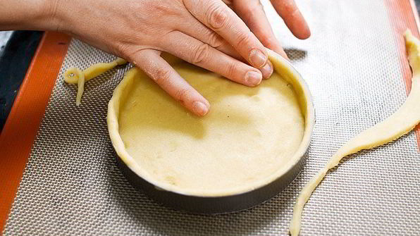 тарталетка с антоновкой