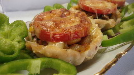 Тарталетки из куриного филе