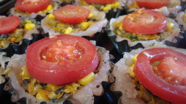 тарталетки из куриного филе