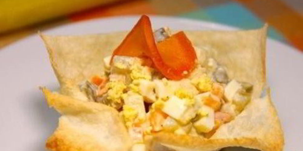 Рецепт тарталеток из лаваша