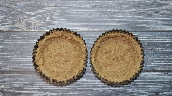 тарталетки из отрубей с салатом из семги