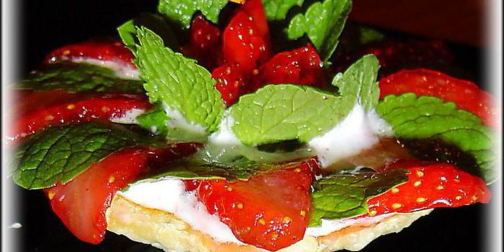 Рецепт тарталеток клубнично-клюквенное блаженство