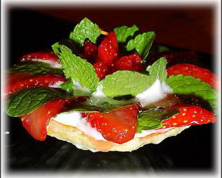 Тарталетки Клубнично-клюквенное блаженство