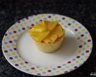 Тарталетки с ананасом